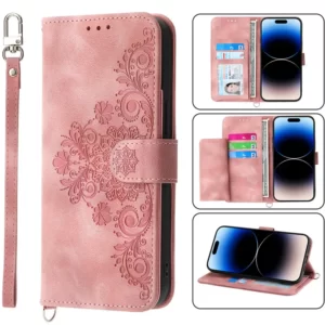 Fashion Print Wallet Leather Case For iPhone