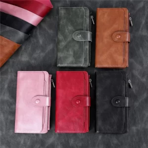 Detachable Magnetic Flip Leather Case for iPhone