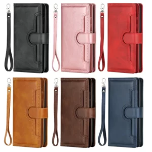 Flip Purse Leather Case for iPhone